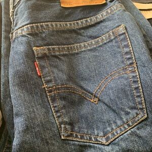 Boys Levi's Dark Blue Denim Shorts